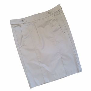 Sisley Light Grey Skirt Size S